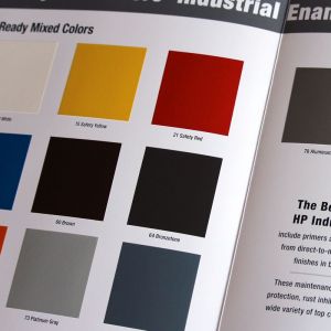 Safety Industrial Colors Color Card